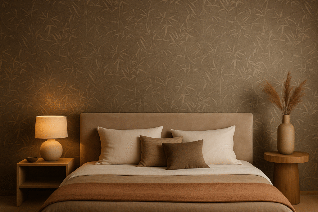 Arte behang slaapkamer