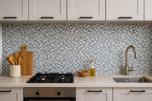Achterwand keuken mozaiek