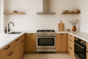 Keuken zonder achterwand