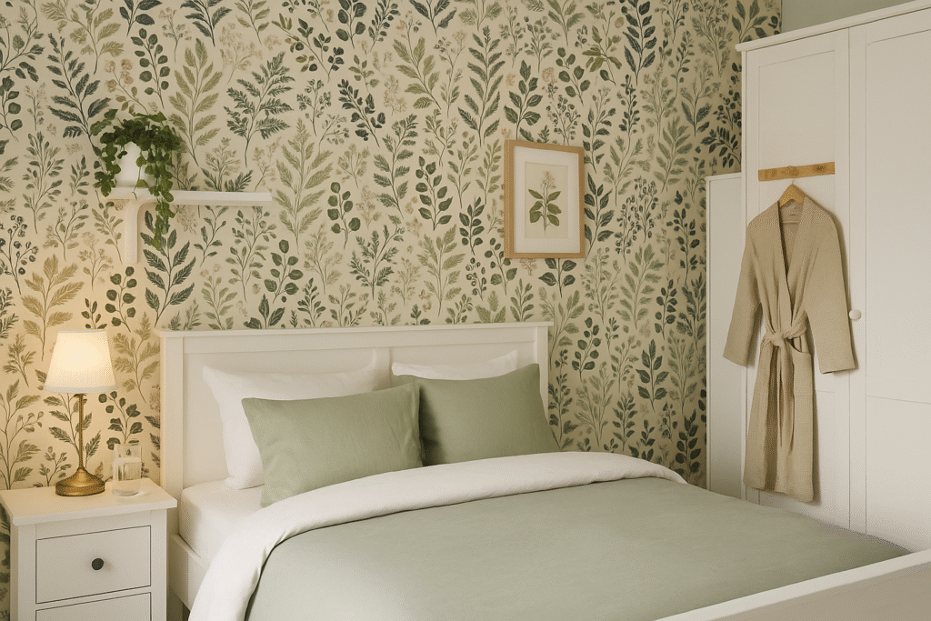 Behang slaapkamer Ikea