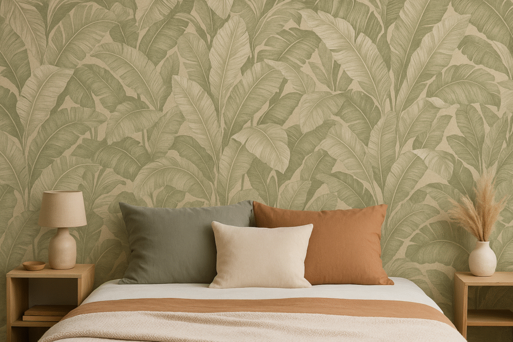 Behang slaapkamer Gamma