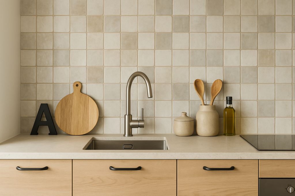 VT wonen tegels achterwand keuken