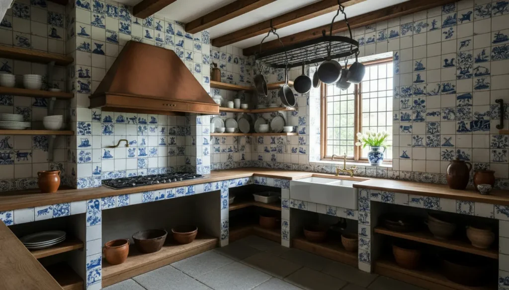 Oud hollands tegels keuken