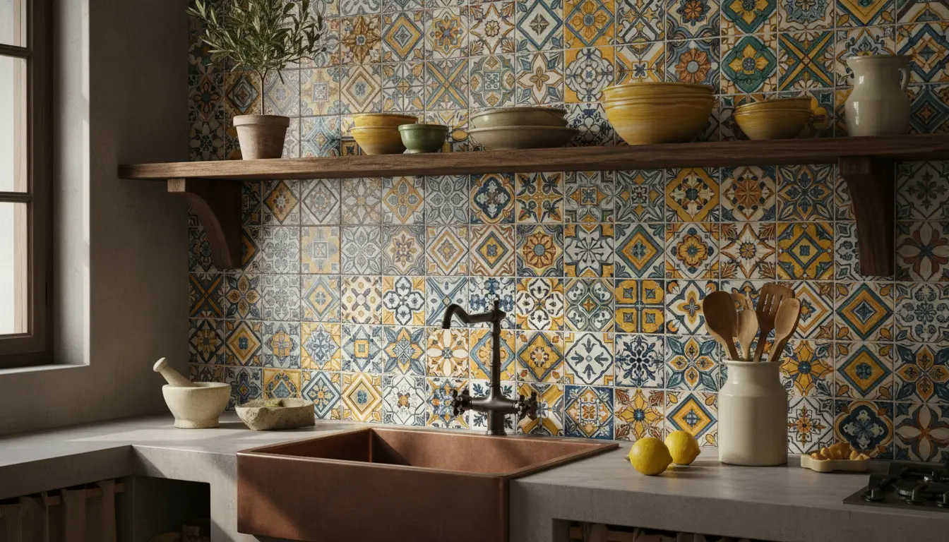 Spaanse tegels keuken | Unieke ontwerpen voor wand en vloer