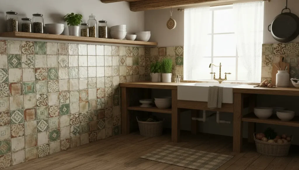 Boeren tegels keuken