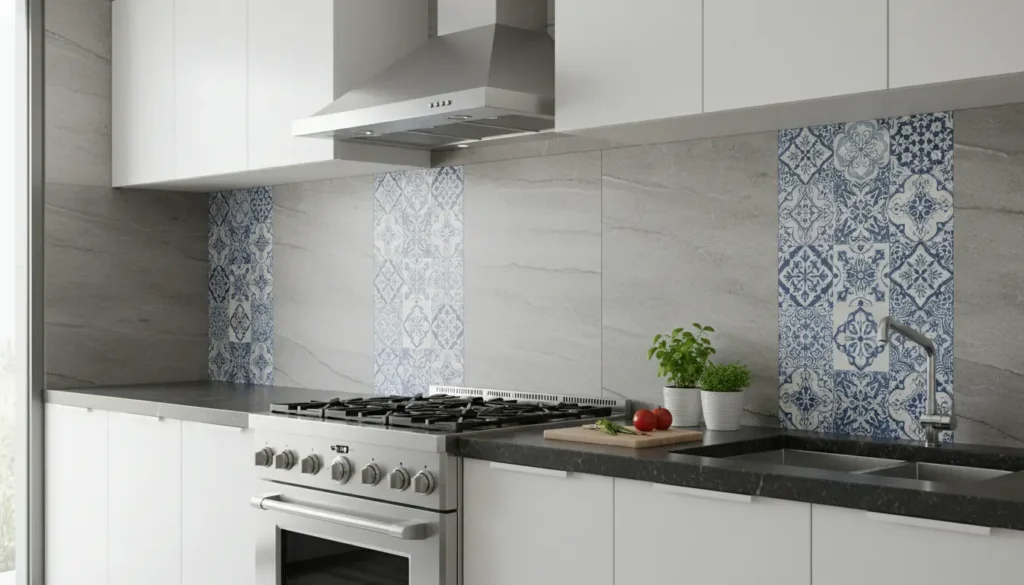 Wandpanelen tegels keuken