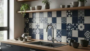 Japanse tegels keuken