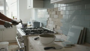 Keuken tegels vervangen