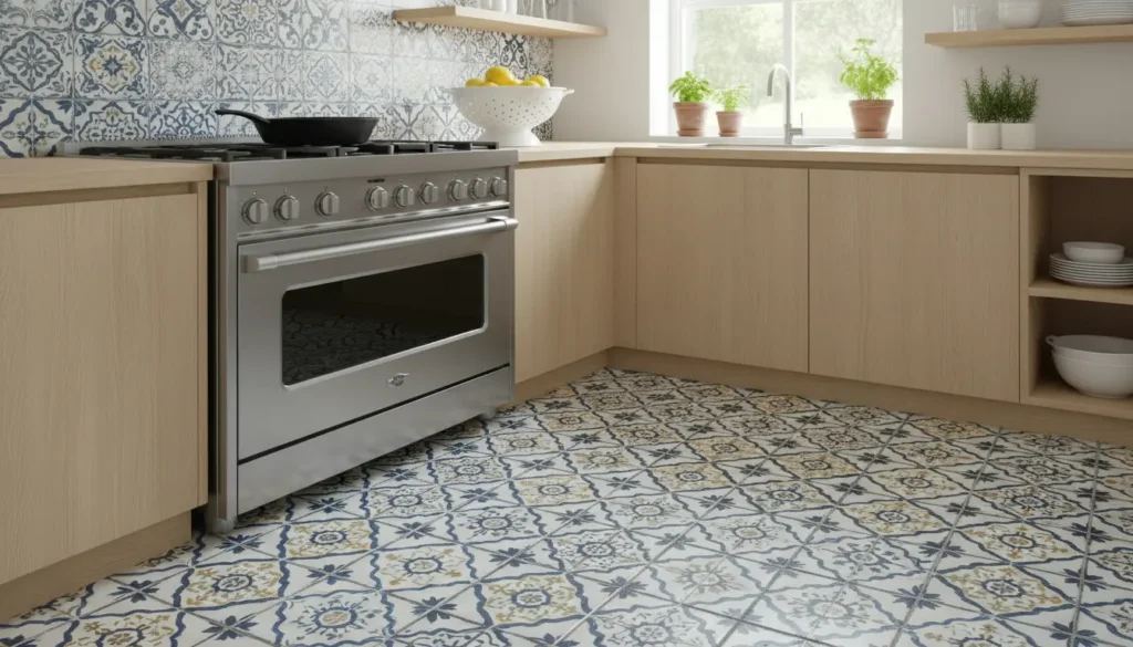 Patroon tegels keuken