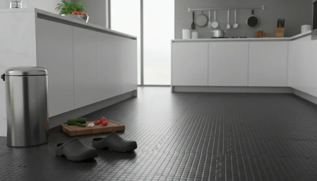 Rubbertegels tegels keuken