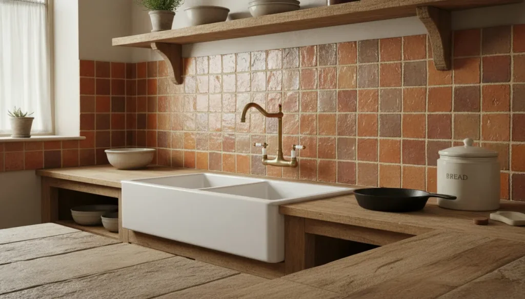 Rustieke tegels keuken