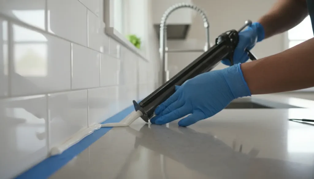 Tegels afkitten keuken