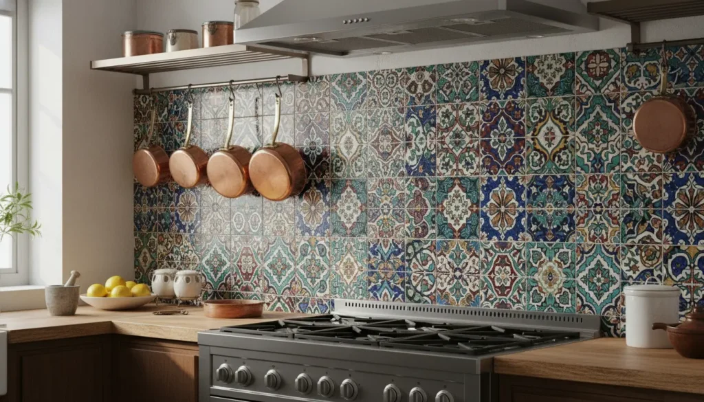 Turkse tegels keuken