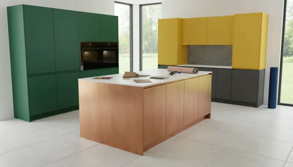Keuken wrappen kleuren