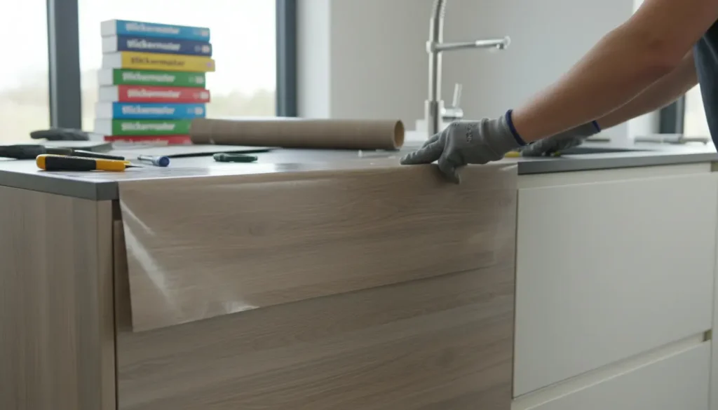 Stickermaster keuken wrappen