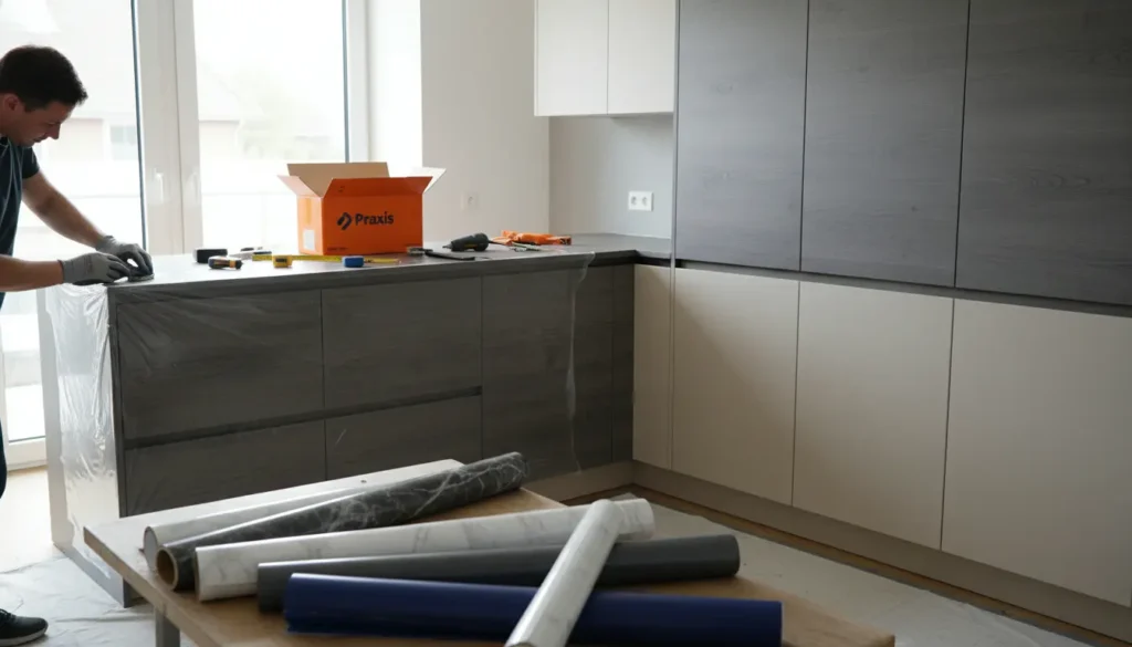 Keuken wrappen Praxis