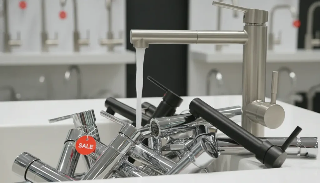 Keukenkraan aanbieding