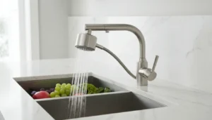 Keukenkraan met handdouche