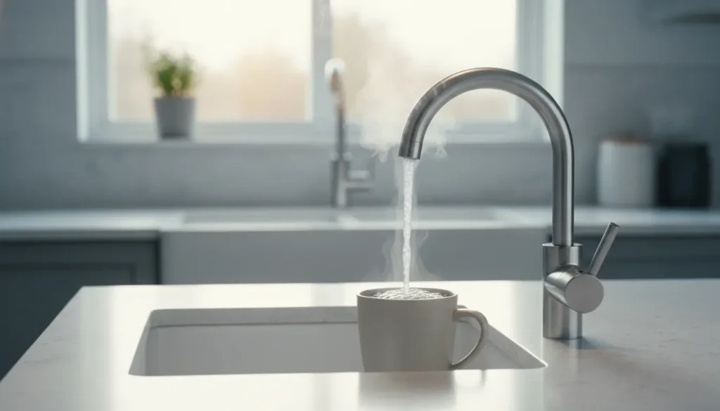 Heetwaterkraan keuken