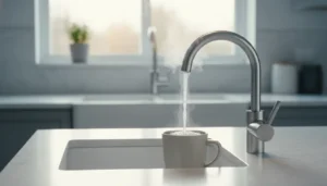 Heetwaterkraan keuken