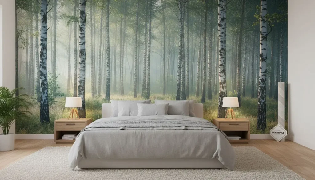Fotobehang slaapkamer Hornbach
