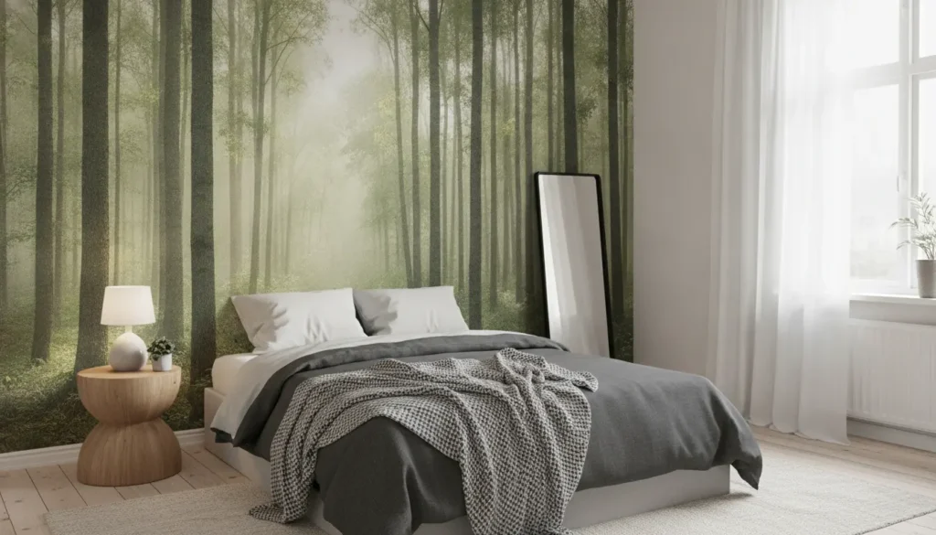 Fotobehang slaapkamer Action
