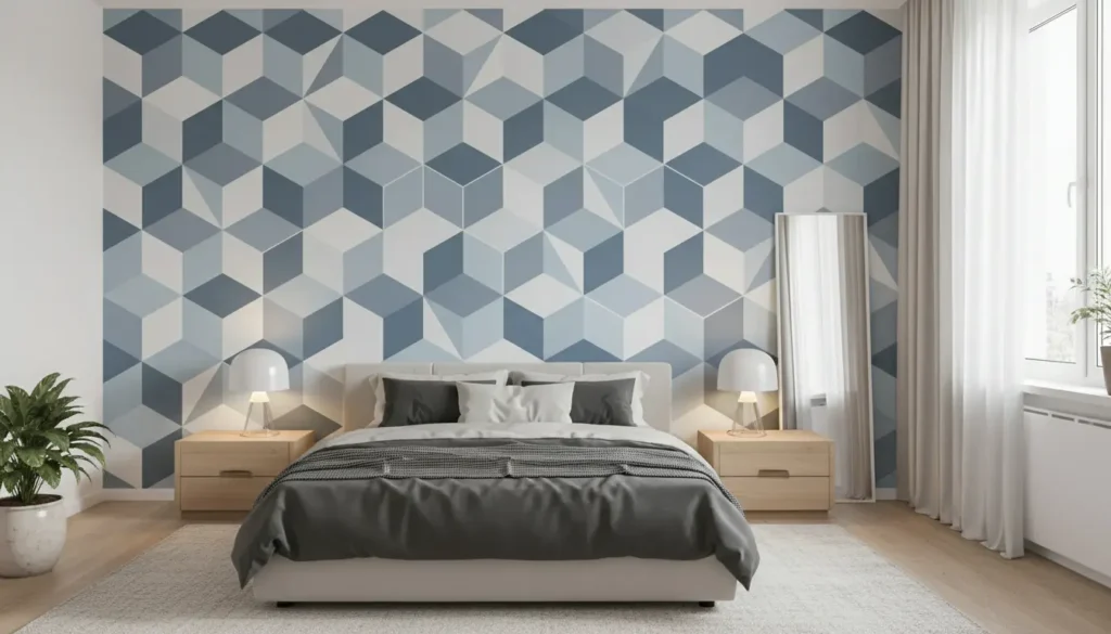 Fotobehang slaapkamer modern