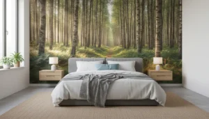 Fotobehang slaapkamer voorbeelden