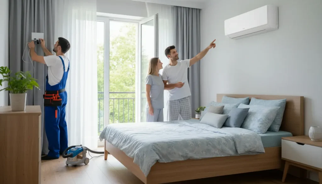 Airco slaapkamer laten plaatsen
