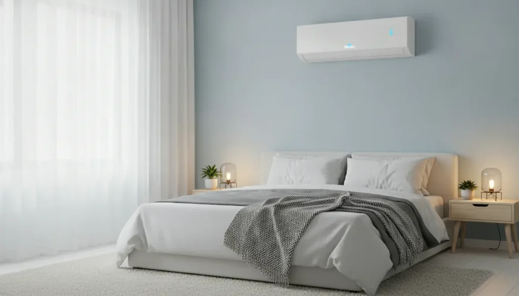 Monoblock airco slaapkamer