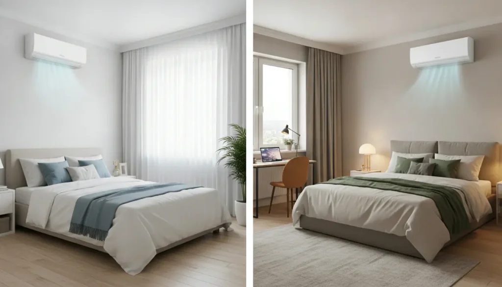 Airco 2 slaapkamers