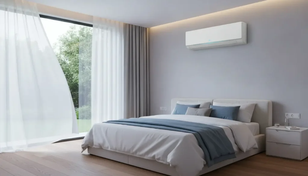 LG airco slaapkamer