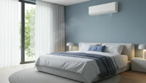 Airco slaapkamer 20 m2