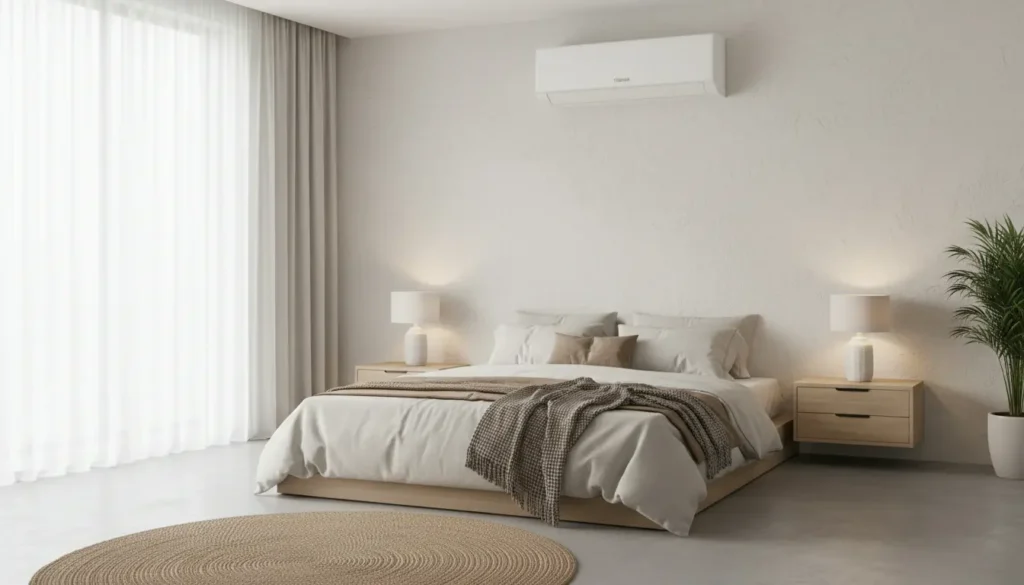 Toshiba airco slaapkamer