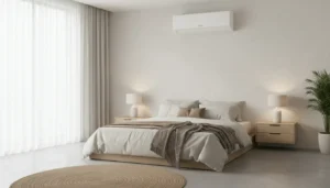 Toshiba airco slaapkamer