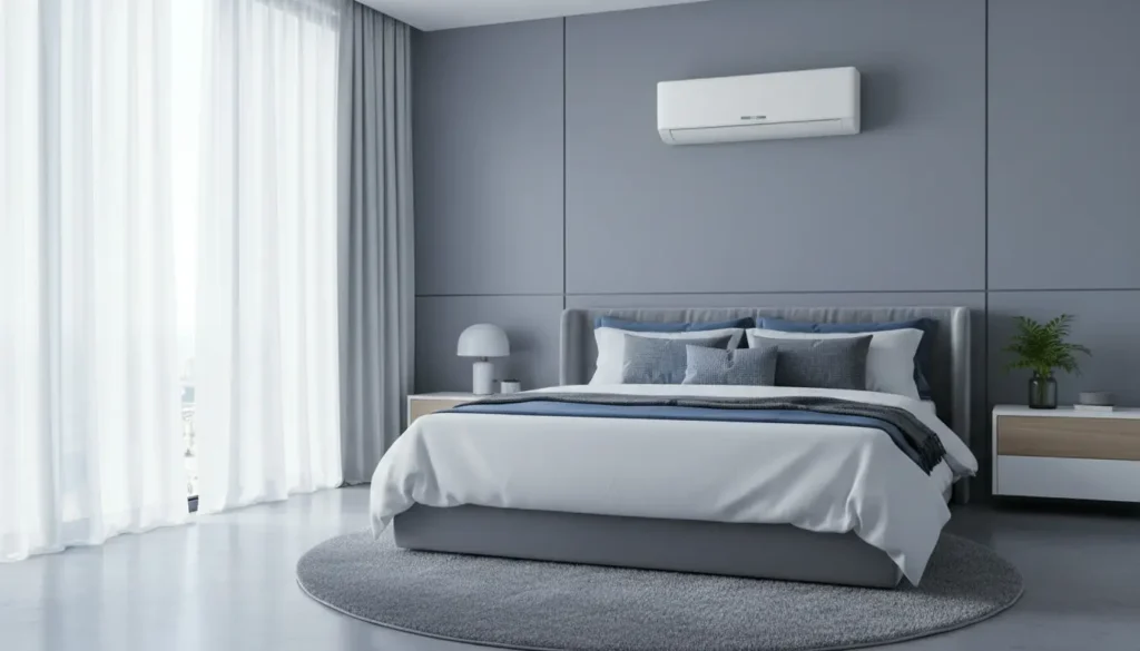Hoeveel kW airco slaapkamer