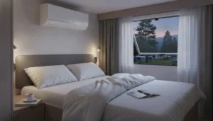 Caravan airco voor slaapkamer