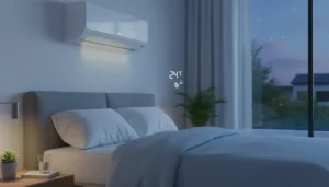 Airco slaapkamer energieverbruik