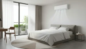 Airco slaapkamer 25 m2