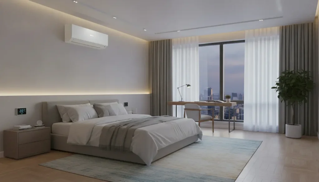 Airco slaapkamer 40 m2