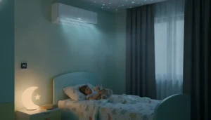 Airco kinderkamer slaapkamer