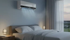 Airco slaapkamer timer