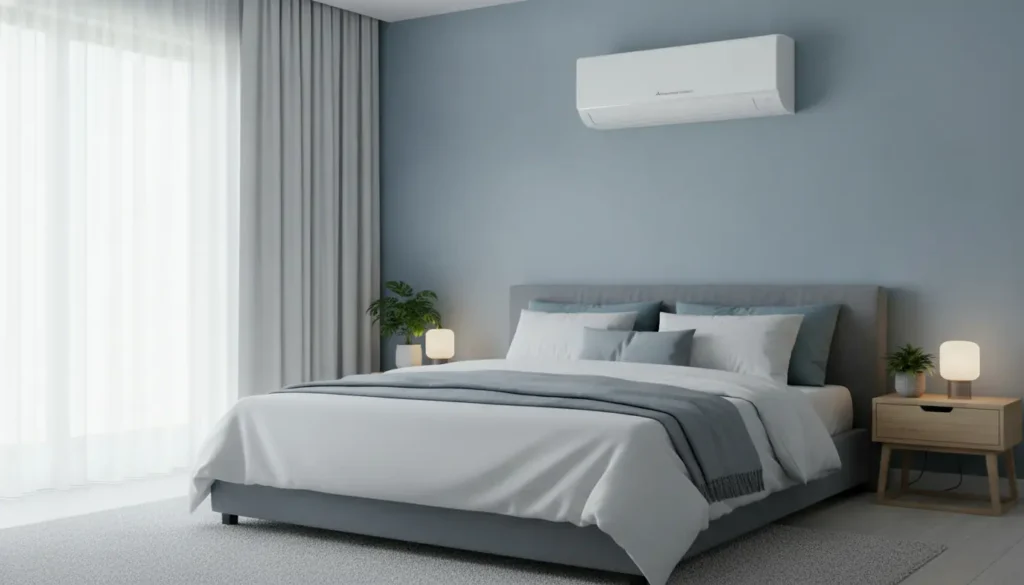 Mitsubishi Heavy Industries airco slaapkamer