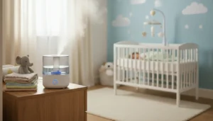 Luchtbevochtiger babykamer