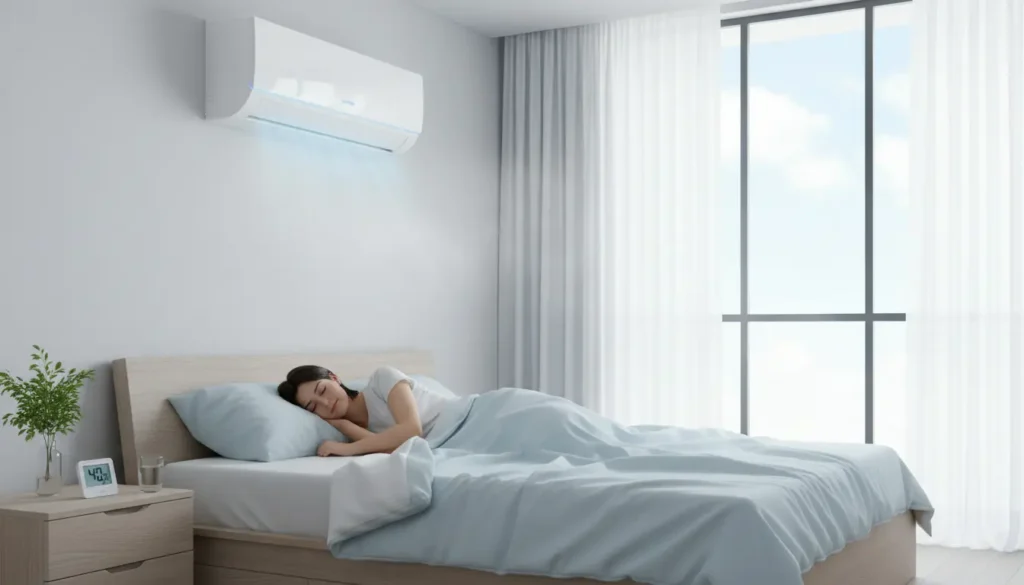 Airco slaapkamer ontvochtigen